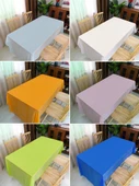Çocuk Doğum Günü Dikdörtgen Tek Kullanımlık Masa Örtüsü - Turuncu - 137cm x 274cm [10] - 4