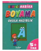 Renkli Harika Boyama Okula Hazırlık Pinokyo Yayınları - 1