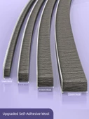 Beyaz Kapı Pencere Conta Şeridi - 9mm Genişlik - 10m Uzunluk - 9mm Kalınlık (4.5-7mm Aralık) - 2