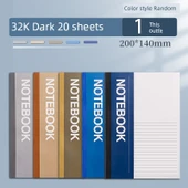 Minimalist A4/B5 Yumuşak Kopya Defter - Yazılmamış/A5-1 (40 sayfa her biri) - 1