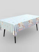 Tek Kullanımlık Su Geçirmez PE Masa Örtüsü - Kaptan Amerika - 180X135CM - 6