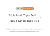 Kapı Altı Sızdırmazlık Şeridi - I Tipi Silikon - 6 m (9*2mm) - Sessiz - Su Geçirmez - Yapışkanlı - 11