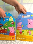 Peppa Pig 4'lü Tam Set Jel Çıkartma Kitabı - 2