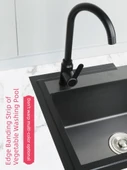 Su Geçirmez Küf Önleyici Bant - Geliştirilmiş Siyah - 100mm x 10m - 5