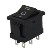 PowerMaster Mini Işıksız Anahtar 6P ON-OFF-ON 6P IC-123-6 - 1