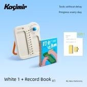 Kendi Kendine Disiplin Takvimi - Beyaz + Kayıt Defteri - 1