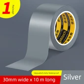 Su Geçirmez Küf Önleyici Bant - Geliştirilmiş Gümüş - 30mm x 10m - 1