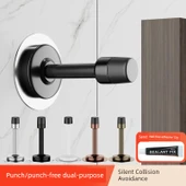 Deliksiz Paslanmaz Çelik Kapı Durdurucu - 75mm Qinggu 2 - 2