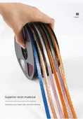 Su Geçirmez Anti-Mildew Dikiş Sticker - İnci Siyah 8mm x 6m - 9