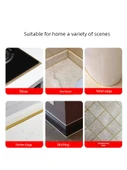 Su Geçirmez Anti-Mildew Dikiş Sticker - İnci Siyah 8mm x 6m - 4