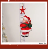 Noel Baba Tırmanma Oyuncakları - Paraşüt Noel Baba - Üç Pil ile - 11