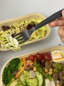 Tek Kullanımlık Plastik Salata Çatalı - Ayrı Ambalaj - 100 Adet - 3