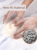Tek Kullanımlık Plastik Masa Örtüsü - Beyaz - 1.2x1.2 m - 105 Adet/3 Paket - 4