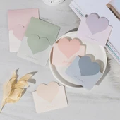 Morandi Kalp 3D Tebrik Kartı - Üç Katlı Tebrik Kartları Karışık 60 - 11