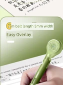 Panda Kalem Düzeltme Bandı - 5'li Paket Yıldız Siyah - 5 Panda Çıkartması - 11