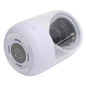 MagicVoice MV-24696 600 Mah Taşınabilir RGB Mikrofonlu Aux-TF-Bluetooth 3 Watt Hoparlör (Beyaz) - 2