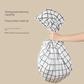Tek Kullanımlık Su Geçirmez Masa Örtüsü - Açık Süt Sarısı 1.8x1.8 Metre - 5 Adet - 4
