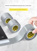 Tuvalet Tabanı Sızdırmazlık Bandı - Beyaz - 100mm genişlik * 20m uzunluk - 8