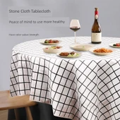 Tek Kullanımlık Su Geçirmez Masa Örtüsü - Açık Süt Sarısı 1.2x1.2 Metre - 10 Adet - 3