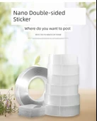Nailsiz Şeffaf Silikon Sızdırmazlık - 5cm Genişlik 1mm Kalınlık 3 Metre - 8