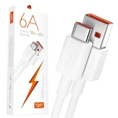 Powerway M6 Type-C To USB-A PD 67 Watt 6 Amper 1 Metre Şarj Data Kablosu - 1