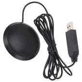 Haiki HK-102 USB 1.5 Metre Kablolu Kondenser Masaüstü Toplantı Podcast Mikrofonu - 3