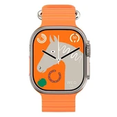 Hytech W69 Watch IOS ve Android Uyumlu MActive 2.05 inç Geniş Ekranlı Turuncu Akıllı Saat - 5