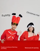 Elektrikli Sallanan Noel Şapkası - Noel Baba Şapkası - Sallanan Mekanizma ve Noel Şarkısı - 10