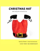 Elektrikli Sallanan Noel Şapkası - Noel Baba Şapkası - Sallanan Mekanizma ve Noel Şarkısı - 7