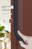 Kapı Kenarı Ses Yalıtım Bandı - 10mm Genişlik x 2m Uzunluk [8mm Kalınlık] thumbnail 8