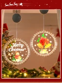 3D Boyama Noel Baba Süsleme - Pil ve Askı Dahil - 2