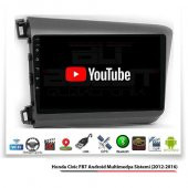 Honda Civic FB7 Android Multimedya Sistemi (2012-2016) 2 GB Ram 16 GB Hafıza 8 Çekirdek Necvox Evervox BRC - 3