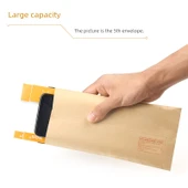 Kraft Kağıt Zarf No. 6 Sarı 100 Adet - 4