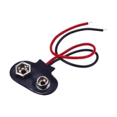 Powermaster IC-232 9 Volt Pil Başlığı 10 Cm Kablolu - 1