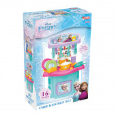Frozen Şef Mutfak Kız Çocuk Oyuncak Mutfak Seti-3565 - 4