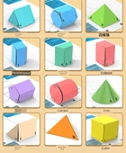 Şeffaf Geometri Gösterim Modeli - Birinci Sınıf Seti [5 Kitap Kombinasyonu] - 10