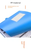 A4 Askılı Dosya Klasörü - 10'lu Paket - Gelişmiş PP Malzeme - 10 Askı ile (Model 2) - 9
