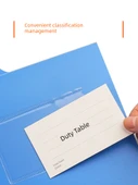 A4 Askılı Dosya Klasörü - 10'lu Paket - Gelişmiş PP Malzeme - 10 Askı ile - 3