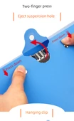 A4 Askılı Dosya Klasörü - 5'li Paket - 5 Askı ile (Model 2) - 7