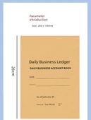 İş Defteri - Kalınlaştırılmış Günlük İş Defteri - 1 Kitap - 9