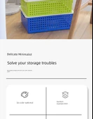 A4 Dosya Organizatörü - Kısa - Açık Mavi - 1 Paket - 8