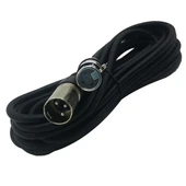 Fully G-526H Canon Dişi Canon Erkek Hazır 3 Metre Mikrofon Uzatma Kablosu thumbnail 2