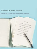 B5 Gevşek Yaprak Defter Yenileme Kağıdı - Yatay Çizgi 300 Sayfa - 6