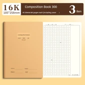 16K Egzersiz Defteri - 300 Kafes - Kalın - 3 Paket - 1