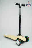PRO Toys Işık/Ledli Üç Teker Yükseklik Ayarlanabilir ve Katlanabilir Fren Sistemli Çocuk Scooter - 2
