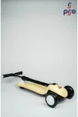 PRO Toys Işık/Ledli Üç Teker Yükseklik Ayarlanabilir ve Katlanabilir Fren Sistemli Çocuk Scooter - 1