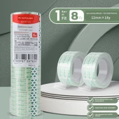 Yapışkan Bant - 1 Silindir 8 Rulo - 1.8cm Genişlik 16.4m Uzunluk thumbnail 1