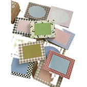 Minimalist Gingham Defter - 16 5 Sayfa (9x6.7cm) - 4