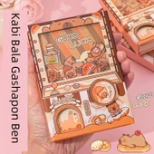 Kabi Bala Gashapon Makinesi Cep Defteri - Altın külçe Kapi - 3