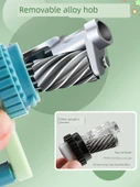 Küçük Okul Çantası - Taro Mor Kalemtraş - 2 Push Silgi ile - 4